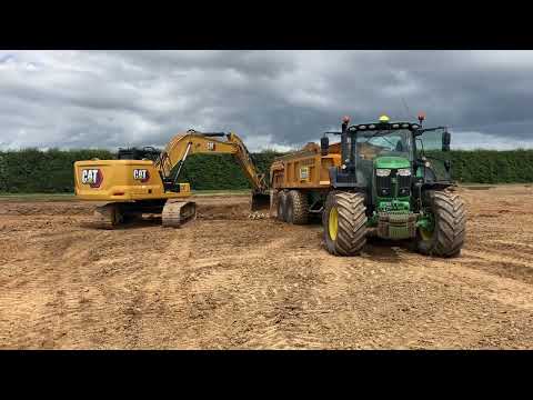 Caterpillar 320 Next Generation - Terrassement Methaniseur