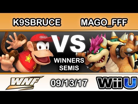 WNF 3.6 - MF LH | K9sbruce (Diddy Kong) Vs. NSD | Mago_FFF (Bowser) Winners Semis