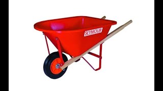 Seymour WB-JR Poly Tray Lightweight Childrens Size Wheelbarrow - Overview