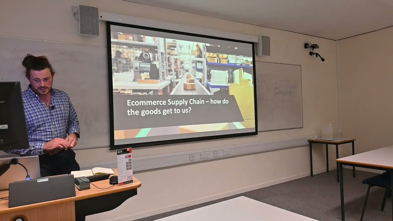 Lecture on Ecommerce Supply Chain Sustainability By Josh Pitman For The University Of Kent