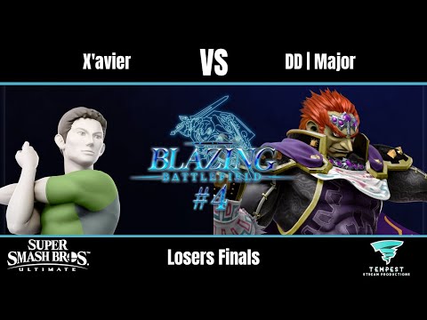 X'avier (Wii Fit Trainer) vs DD | Major (Ganondorf) - Ultimate Losers Finals- Blazing Battlefield #4