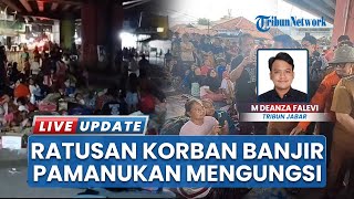 Nasib Ratusan Korban Banjir Pamanukan, Terpaksa Mengungsi ke Bawah Flyover Pantura Subang