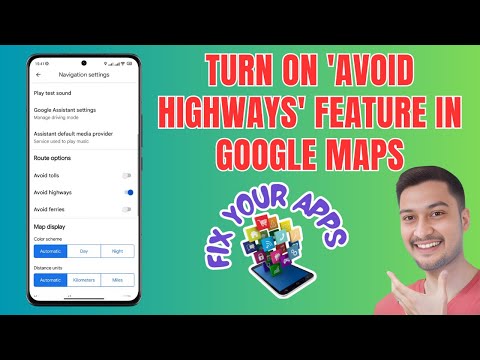 How to Turn On the 'Avoid Highways' Feature in Google Maps