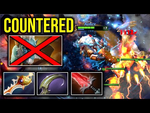 2 HIT KILL..!! Divine Rapier Earthshaker Crit Damage Counter PL 7.26 | Dota 2