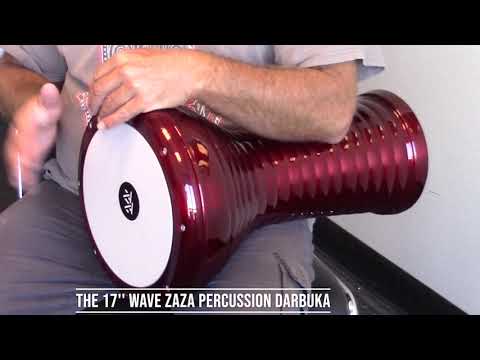 The 17'' Red Wave Zaza Darbuka - Played by Frank Lazzaro