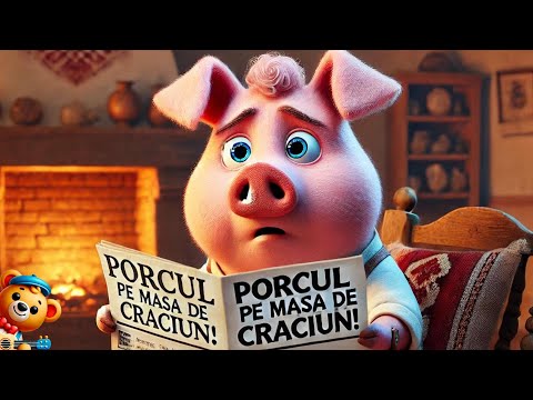 Purcelușul Ghiță - Se Salvează de Crăciun 🎄🐷 | Cântec pentru Copii | Porcul de Crăciun