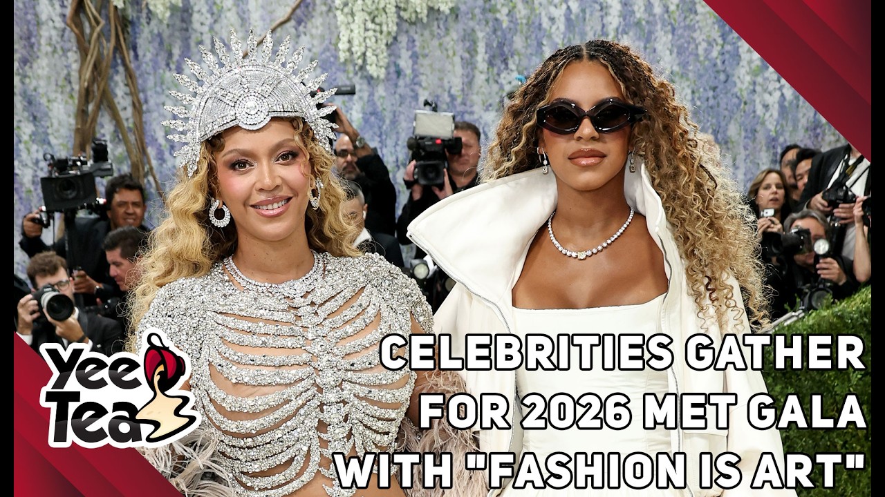 Celebrities gather for 2026 Met Gala with "Fashion Is Art"  + More
