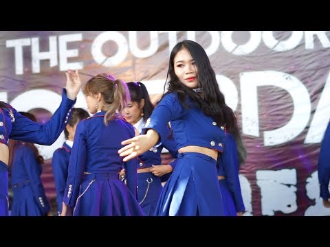 180901 Jamille cover WJSN (Praew as Meiqi) - 꿈꾸는 마음으로 (Dreams Come True) @ The outdoor plaza