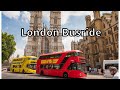 London Bus Ride 2022 First Time In London 4K Virtual Tour Double Decker Bus