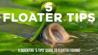 5 Top Tips When Floater Fishing For Carp