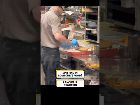 Spitting in someone’s food? #lawyer #law #learn #facts #tips