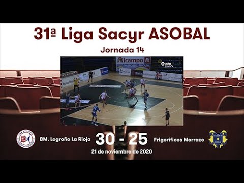 31ª Liga Sacyr ASOBAL J14: BM. Logroño La rioja - Frigoríficos Morrazo 30-25