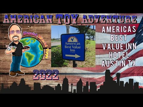 Americas Best Value Inn Austin Texas Hotel From My American Toy Adventure trip #hotel #austin