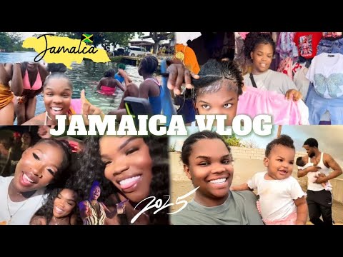JAMAICA VLOG 🇯🇲 | DancingRebelParty , Come DownTown With Me , sea food restaurant, FT ELFIN HAIR'
