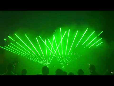 EDM LASERSHOW 2025 🔥 | Thank You (Not So Bad) - Dimitri Vegas, Tiësto, W&W #lasershow  #edm
