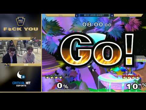 F#ck You | Chum (Black Marth) vs Gerb (Red Marth) | Melee Winners Bracket