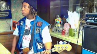 Circle Jerks Live Fast Die Young Bass Cover