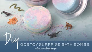 How To Make Kids "Toy Surprise" Bath Bombs