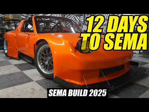 12 DAYS TILL SEMA, The Thrash Is Real! | Home Built Porsche Race Car Ep.34