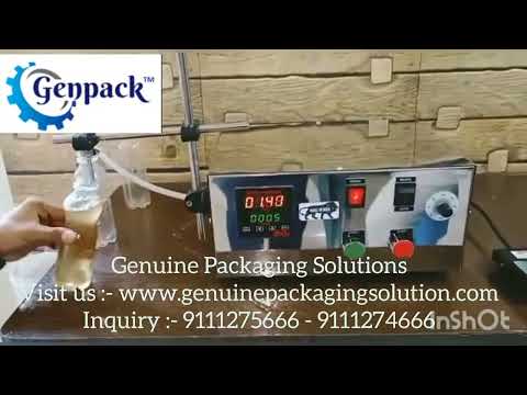 Low cost Bottle filling machine double head mini liquid filling machine For small Business