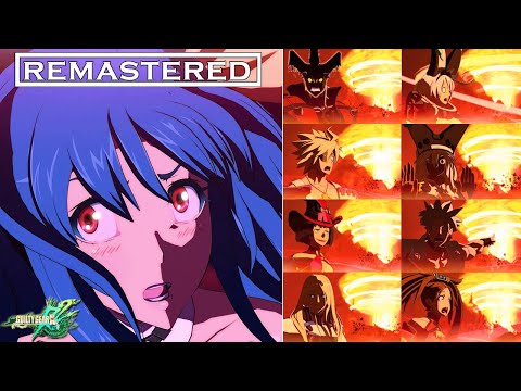Guilty Gear Xrd: Rev 2 - Dizzy's Instant Kill Remastered [4K-60FPS] - All Characters Reaction