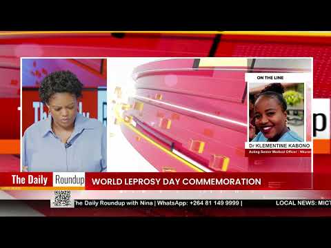THE DAILY ROUNDUP WITH NINA |  World Leprosy Day "Leprosy is curable" - nbc