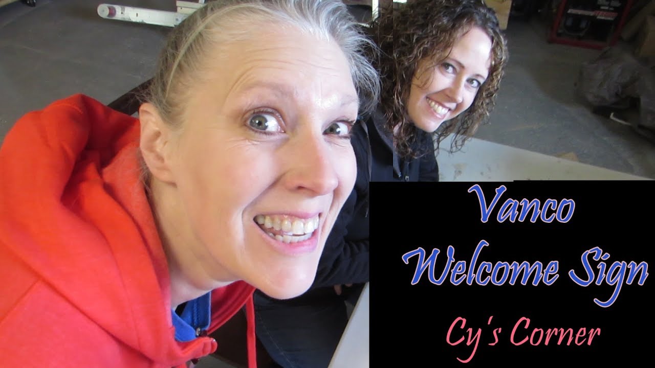 Vanco Welcome Sign