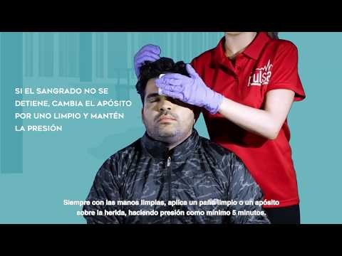 ¿Cómo tratar heridas graves?