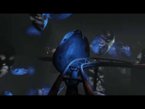 Fallout 4: Nuka World Riding the Ferris Wheel and the Nuka-Galaxy Roller Coaster.