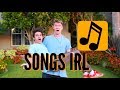 Songs In Real Life 2! (w/ Collins Key) | Brent Rivera
