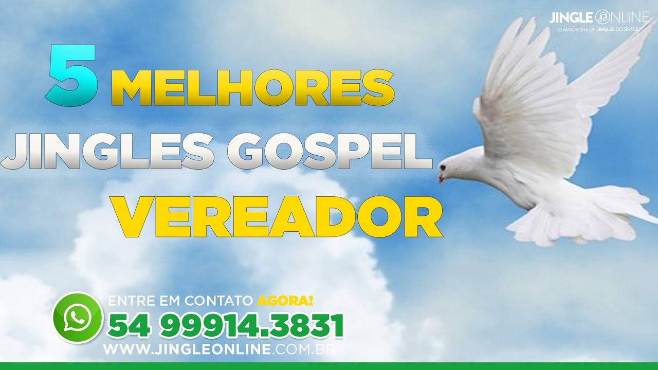 Os 5 Melhores Jingles Gospel para Vereador Eleições 2020