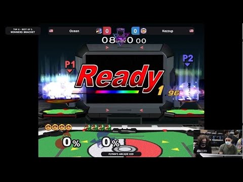 Flynn's Arcade 039 Winners Semis - Ocean (Falco) Vs. Keezup (Ice Climbers) SSBU MELEE