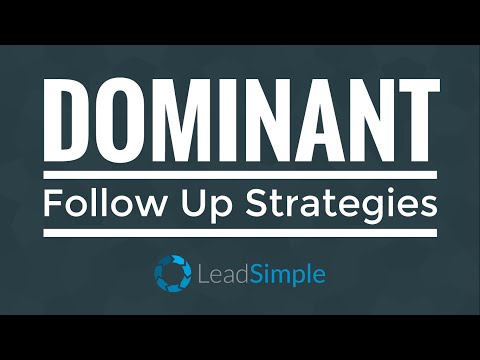 , title : 'Dominant Followup Strategies'