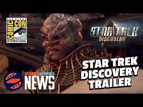 Star Trek Discovery Comic Con Trailer Reaction! - SDCC 2017