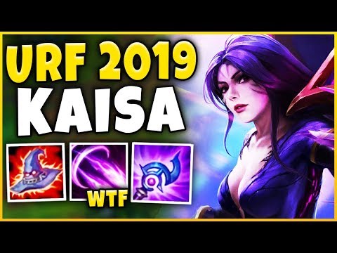 *CRAZY RANGE ONE-SHOTS* AP KAI'SA JUST BECAME GOD-MODE (URF 2019) - League of Legends