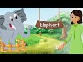 An Elephant Walks Like This And That Nursery Rhyme Video For Kids