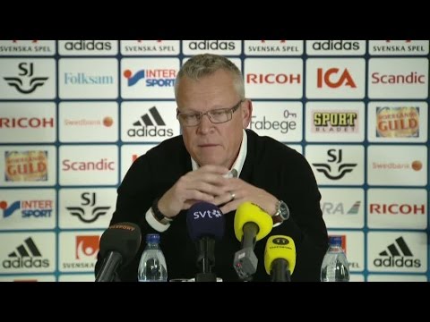 Se hela presskonferensen med Janne Andersson - TV4 Sport