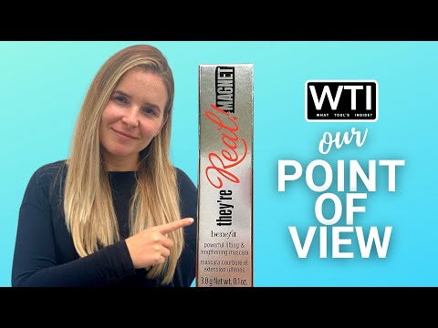 Benefit They’re Real! Magnet Mascara - WTI product video review