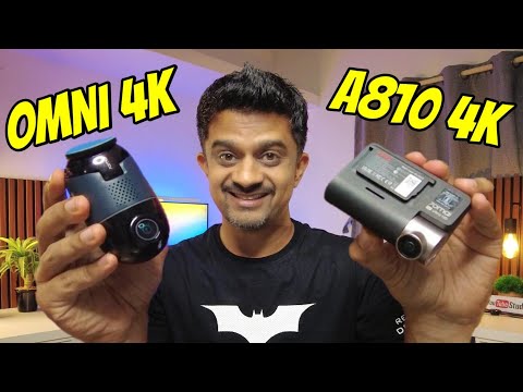 70mai OMNI 4K vs 70mai A810 4K | BEST 4K STARVIS-2 IMX678 Dash Camera? | Gizmobeep