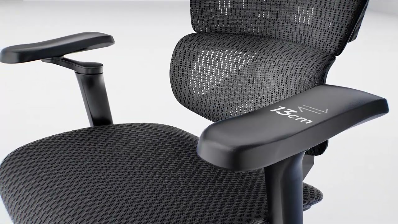 Ігрове крісло Anda Seat X-Air Pro Size XL Mesh Gray Twilight video preview