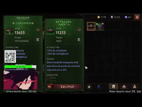 Diablo Immortal - Arcanista Nv 551 - OUTRO DIA O MESMO RUSH XD - LIVE ON