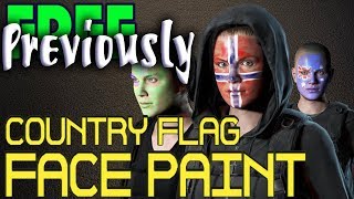 PREVIOUSLY free Country Flag Face Paint until July 15 2018 🞔 No Commentary 🞔 Ghost Recon Wildlands