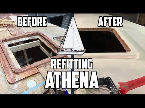 Sail Life - Complete deck and core replacement - DIY sailboat restoration