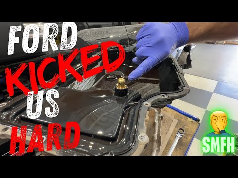 How To | NEW 23+ Ford 10R140 Trans Fluid Drain & Fill #diy #mechanic