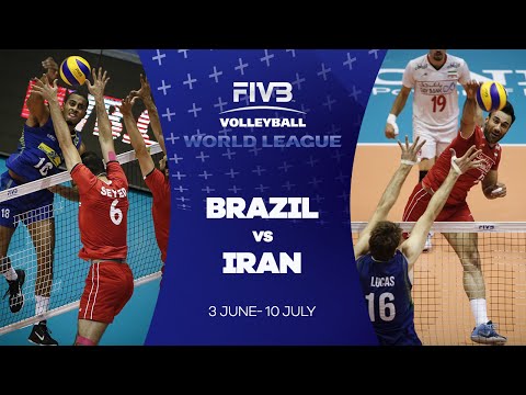 FIVB - World League: Brazil v Iran highlights