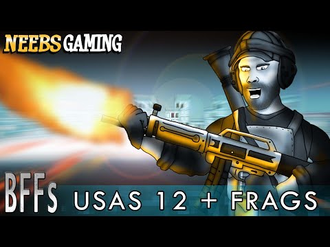 Battlefield Friends - USAS 12 + Frags
