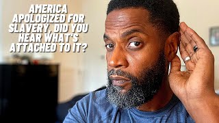 America apology had these attachment guarantees to it, UNBELIEVABLE!