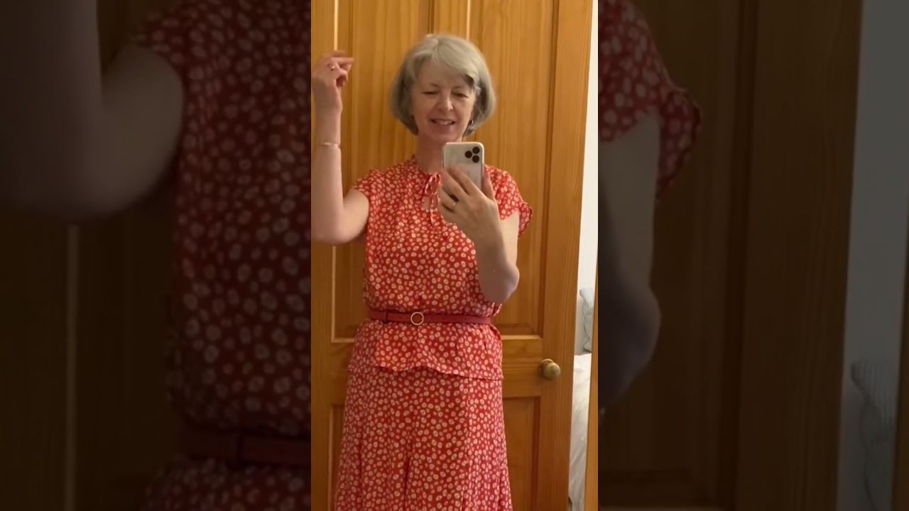 Me made skirt and top set