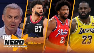 Jamal Murray's GW shot leads Nuggets to 10th straight win vs Lakers, 76ers struggle again | THE HERD