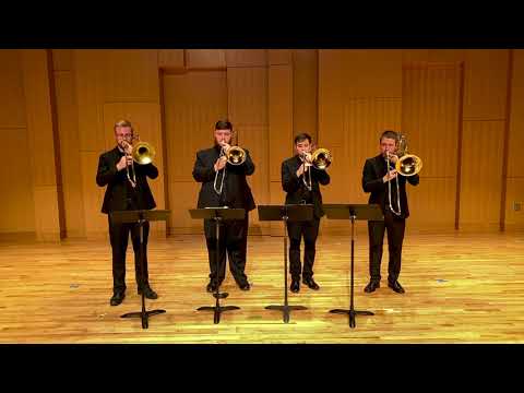 Bourgeois "Trombone Quartet" mvts 1 and 2 - The Bayfield Trombone Quartet